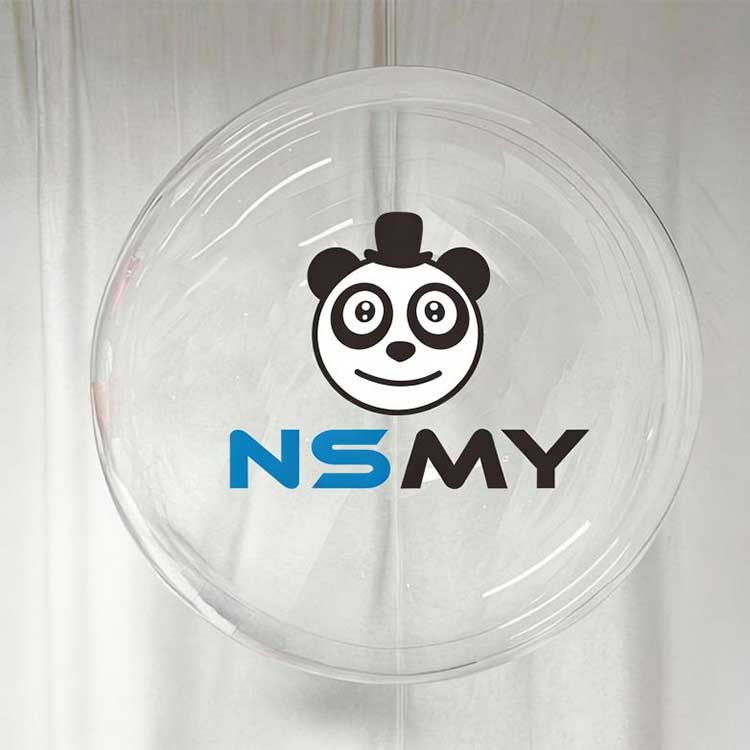 48인치 라운드 투명 보보 풍선