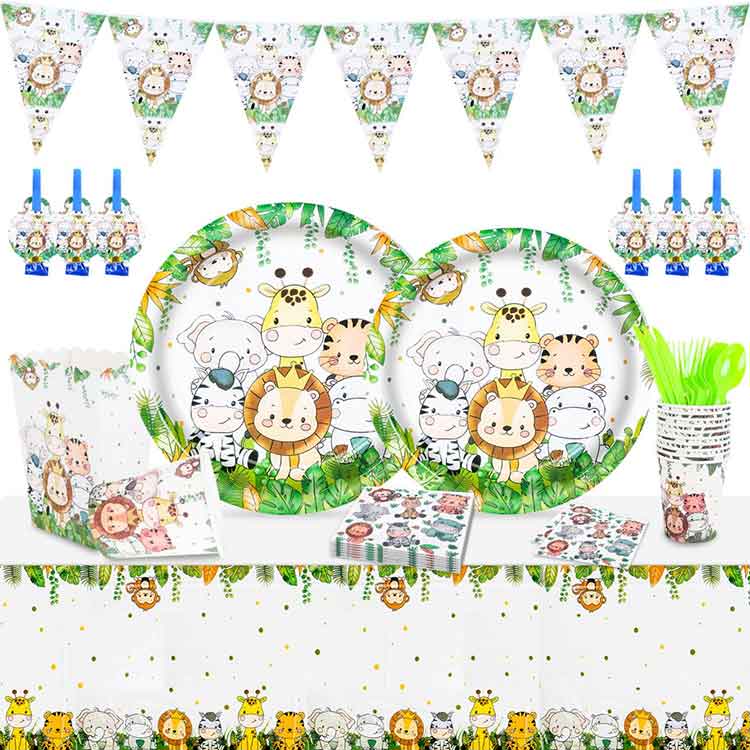 일회용 식기 세트