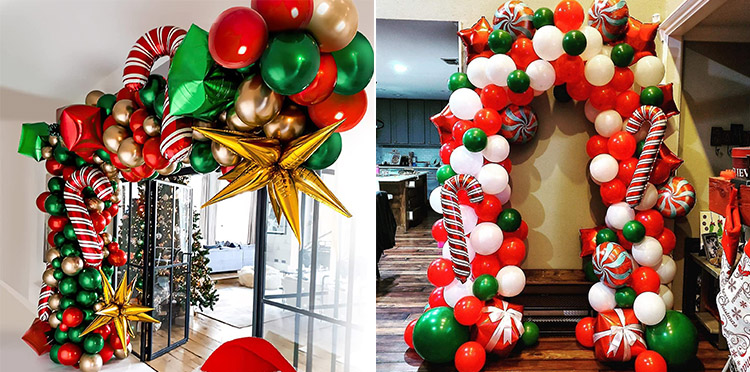 Christmas balloons