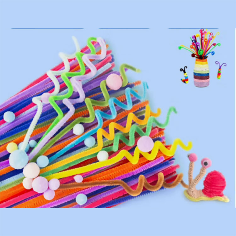 Handmade Pipe Cleaner Bouquet DIY Kit NEWSHINE