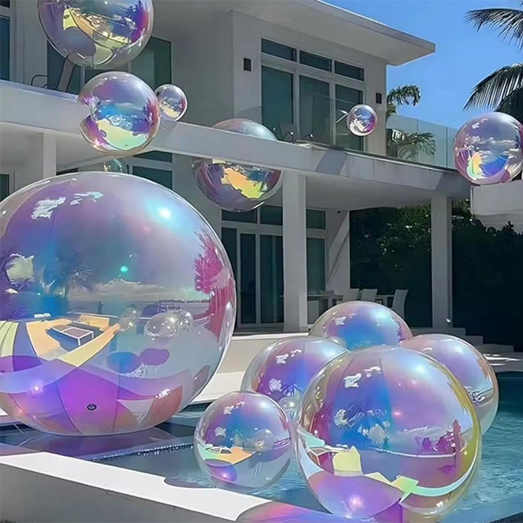 거울 풍선 디스코 시니 풍선