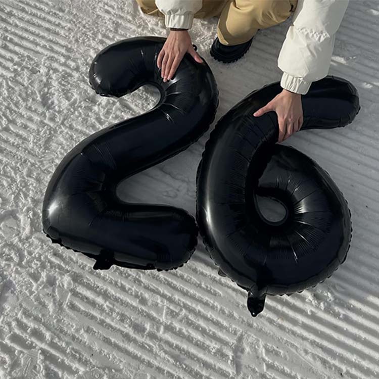 숫자 호일 풍선