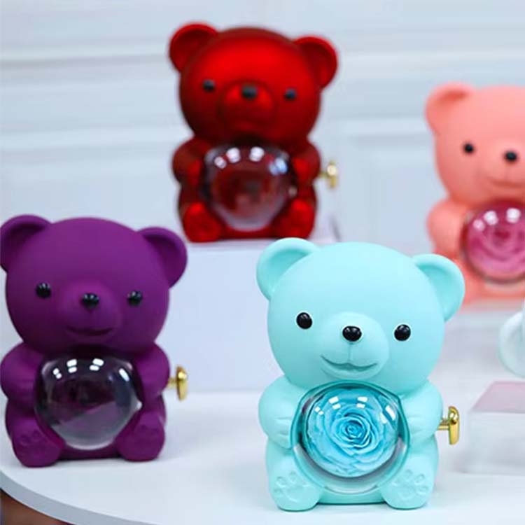 프리저브드 플라워 깜짝 포옹 곰