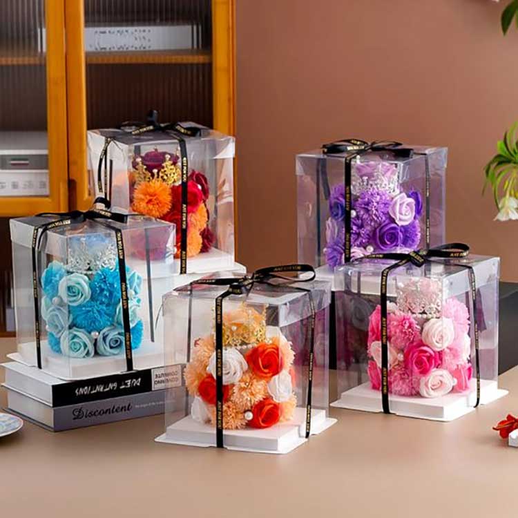 장미 꽃 선물 상자